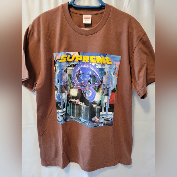 Supreme Tshirt - medium brown - Picture 1 of 5